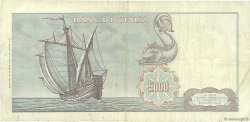 5000 Lire ITALY  1970 P.098c F+