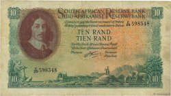 10 Rand AFRIQUE DU SUD  1962 P.106b TB+
