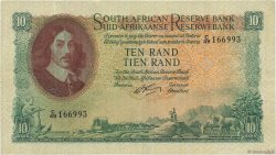 10 Rand AFRIQUE DU SUD  1962 P.106b TTB