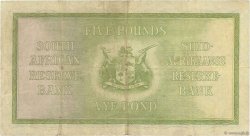 5 Pounds AFRIQUE DU SUD  1941 P.086b pr.TTB