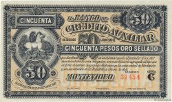 50 Pesos Non émis URUGUAY  1887 PS.165r SUP