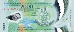 2000 Vatu VANUATU  2014 P.14 FDC