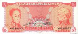 5 Bolivares VENEZUELA  1989 P.070a
