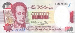 1000 Bolivares VENEZUELA  1992 P.073b UNC
