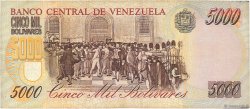5000 Bolivares VENEZUELA  1998 P.078c TB