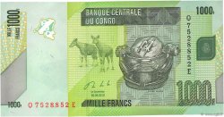 1000 Francs RÉPUBLIQUE DÉMOCRATIQUE DU CONGO  2013 P.101b NEUF
