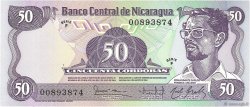 50 Cordobas NICARAGUA  1984 P.140