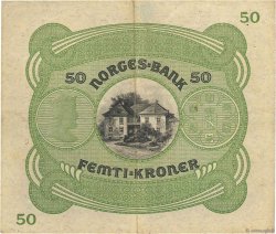 50 Kroner NORVÈGE  1941 P.09d TTB