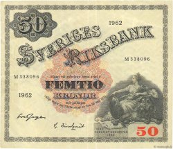 50 Kronor SUÈDE  1962 P.47d pr.TTB