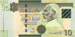 10 Dinars Remplacement LIBYE  2011 P.78Aa