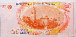 20 Dinars TúNEZ  2011 P.93b FDC