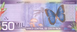 50000 Colones COSTA RICA  2009 P.279 NEUF