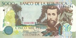 5000 Pesos COLOMBIE  2012 P.452n NEUF