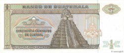 50 Centavos de Quetzal GUATEMALA  1988 P.065 NEUF
