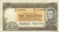 10 Shillings AUSTRALIE  1961 P.33a TB
