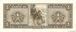 50 Centavos de Quetzal GUATEMALA  1968 P.051e NEUF