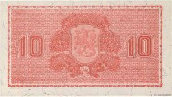 10 Markkaa FINLAND  1945 P.085 AU