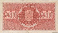 20 Markkaa FINLANDE  1922 P.063a TTB+