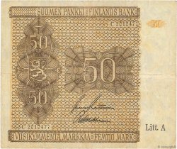 50 Markkaa FINLANDE  1945 P.079b pr.TTB