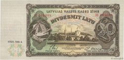 20 Latu LATVIA  1935 P.30a UNC