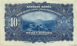 10 Dinara YOUGOSLAVIE  1920 P.021a TTB+