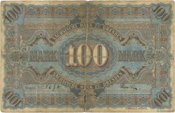 100 Mark ALLEMAGNE Dresden 1890 PS.0952a B