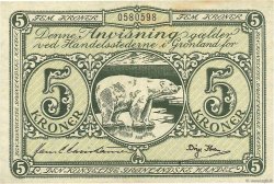 5 Kroner GROENLAND  1953 P.18a TTB