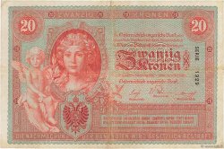 20 Kronen AUTRICHE  1902 P.005 pr.TTB