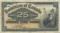 25 Cents CANADA  1900 P.009b TB+