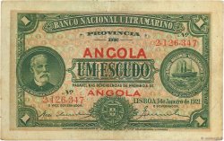 1 Escudo ANGOLA  1921 P.055 TTB