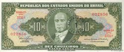 1 Centavo sur 10 Cruzeiros BRÉSIL  1967 P.183b