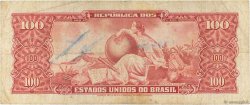 10 Centavos sur 100 Cruzeiros BRÉSIL  1966 P.185a TB