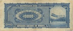 10 Cruzeiros Novos sur 10000 Cruzeiros BRAZIL  1967 P.189b F