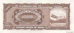 10 Cruzeiros Novos sur 10000 Cruzeiros BRAZIL  1967 P.190a XF+