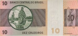 10 Cruzeiros BRÉSIL  1970 P.193a TTB