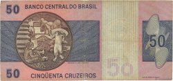 50 Cruzeiros BRÉSIL  1970 P.194a B+