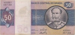 50 Cruzeiros BRÉSIL  1970 P.194a TB