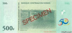 500 Francs Spécimen RÉPUBLIQUE DÉMOCRATIQUE DU CONGO  2010 P.100s NEUF