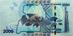 2000 Shillings UGANDA  2015 P.50c UNC
