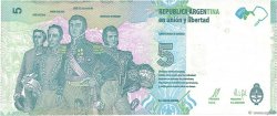 5 Pesos ARGENTINE  2015 P.359 NEUF