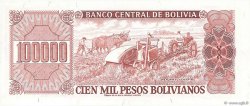 100000 Pesos Bolivianos BOLIVIE  1984 P.171a NEUF