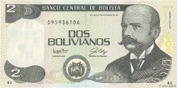 2 Bolivianos BOLIVIE  1987 P.202a NEUF