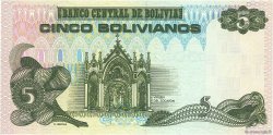 5 Bolivianos BOLIVIE  1987 P.203a NEUF