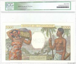 1000 Francs Spécimen TAHITI  1938 P.15bs pr.NEUF