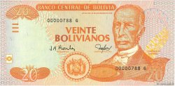 20 Bolivianos BOLIVIE  2005 P.229 NEUF