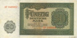 50 Deutsche Mark ALLEMAGNE RÉPUBLIQUE DÉMOCRATIQUE  1948 P.14b TTB