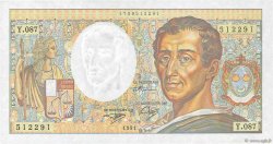 200 Francs MONTESQUIEU Fauté FRANCE  1991 F.70.11 NEUF