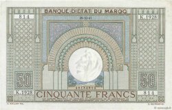 50 Francs MAROC  1947 P.21 TTB+
