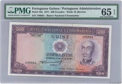 500 Escudos PORTUGUESE GUINEA 1971 P.046