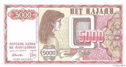 5000 Denari MACÉDOINE DU NORD  1992 P.07a NEUF